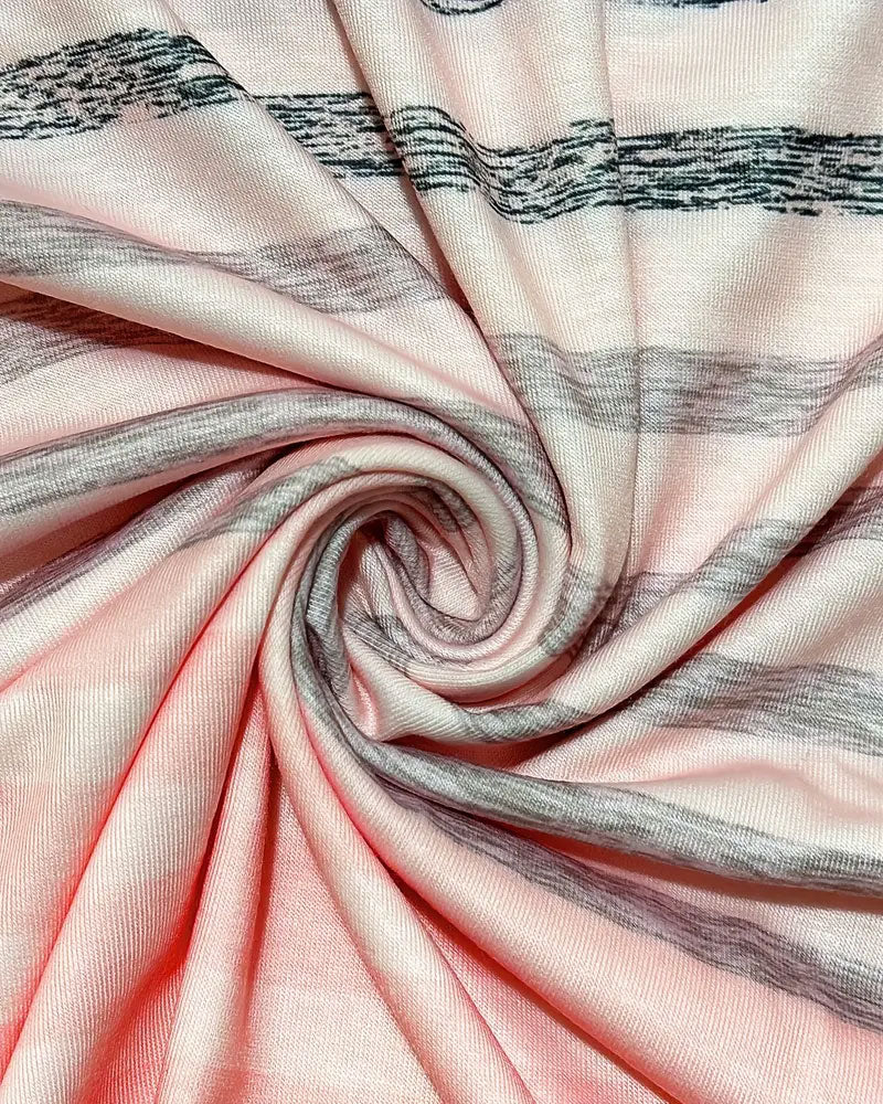 Striped Round Neck T-Shirt