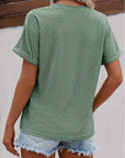 Elegant Short Sleeve Top