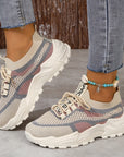 Amanda Stylish Mesh Sneakers with Flexible Fit