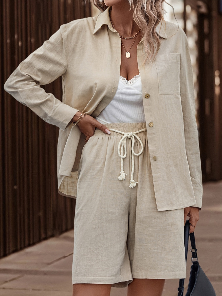 Lagoon Lounge Wear Two-Piece Set