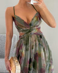 Feminine Sleeveless Maxi Dress For Women