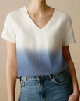 Women's Ombre Casual Top