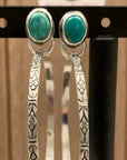 Vintage Onyx Boho Earrings