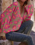 Casual V-Neck Warm Loose Sweater