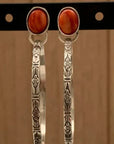 Vintage Onyx Boho Earrings