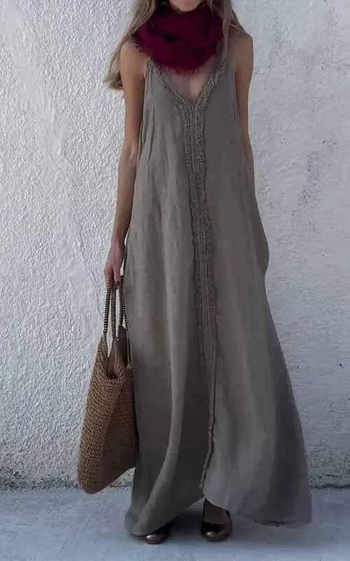 Sleek Modern Slip Dress with Delicate Vibe