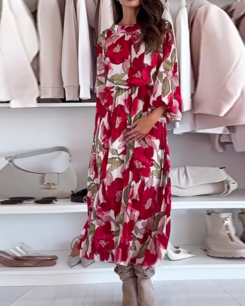Street Fashion Printed Dress