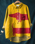 Bold Dog Art Shirt Featuring Charlie