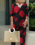 Circle Pattern Design Two Piece-Set