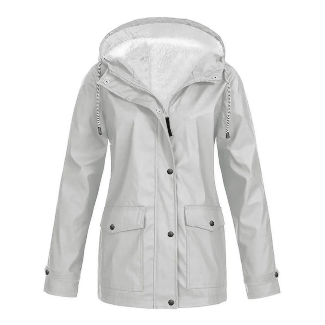 Windproof Rain Jacket Women
