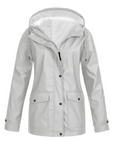 Windproof Rain Jacket Women