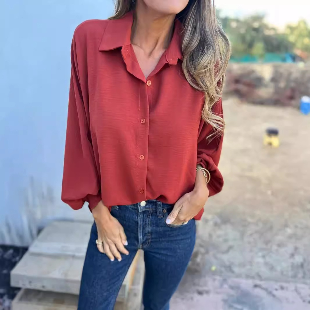 Stylish Oversized Blouse – Flowy, Lightweight & Effortless Fit for Elevated Everyday Looks