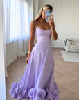 Flowy A-Line Dress With Graceful Fit