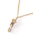 Hug Necklace with Symbolic Embrace Design