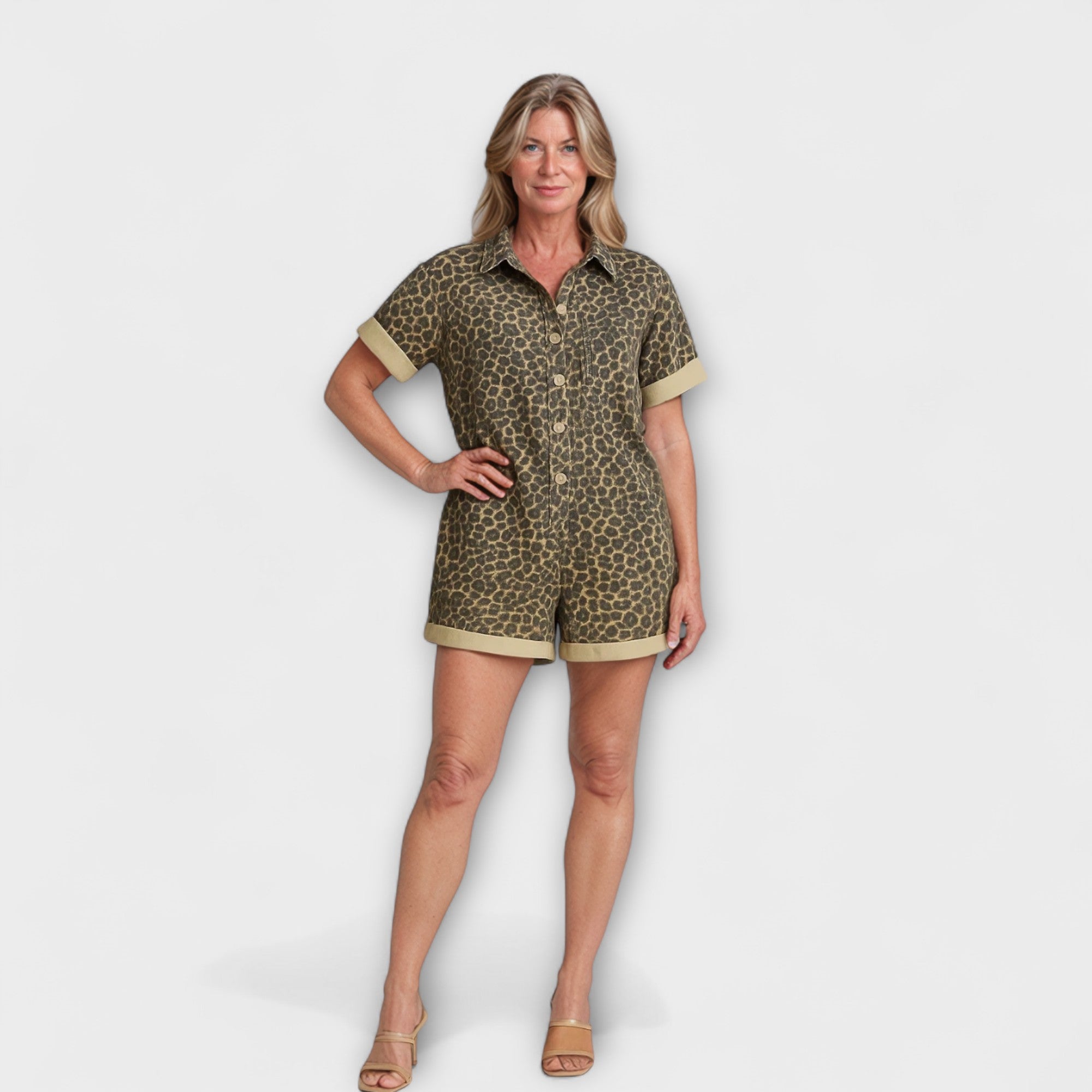 Wild Style Shirt Jumpsuit