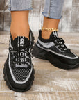 Amanda Stylish Mesh Sneakers with Flexible Fit