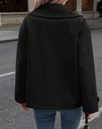 Stylish Double-Breasted Jacket with Button Details