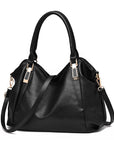 Versatile Leather Bag for Mature Style