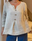 Tailored Casual Top with a Clean Look