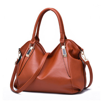 Versatile Leather Bag for Mature Style