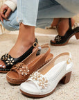Stylish Stiletto Heel Sandals