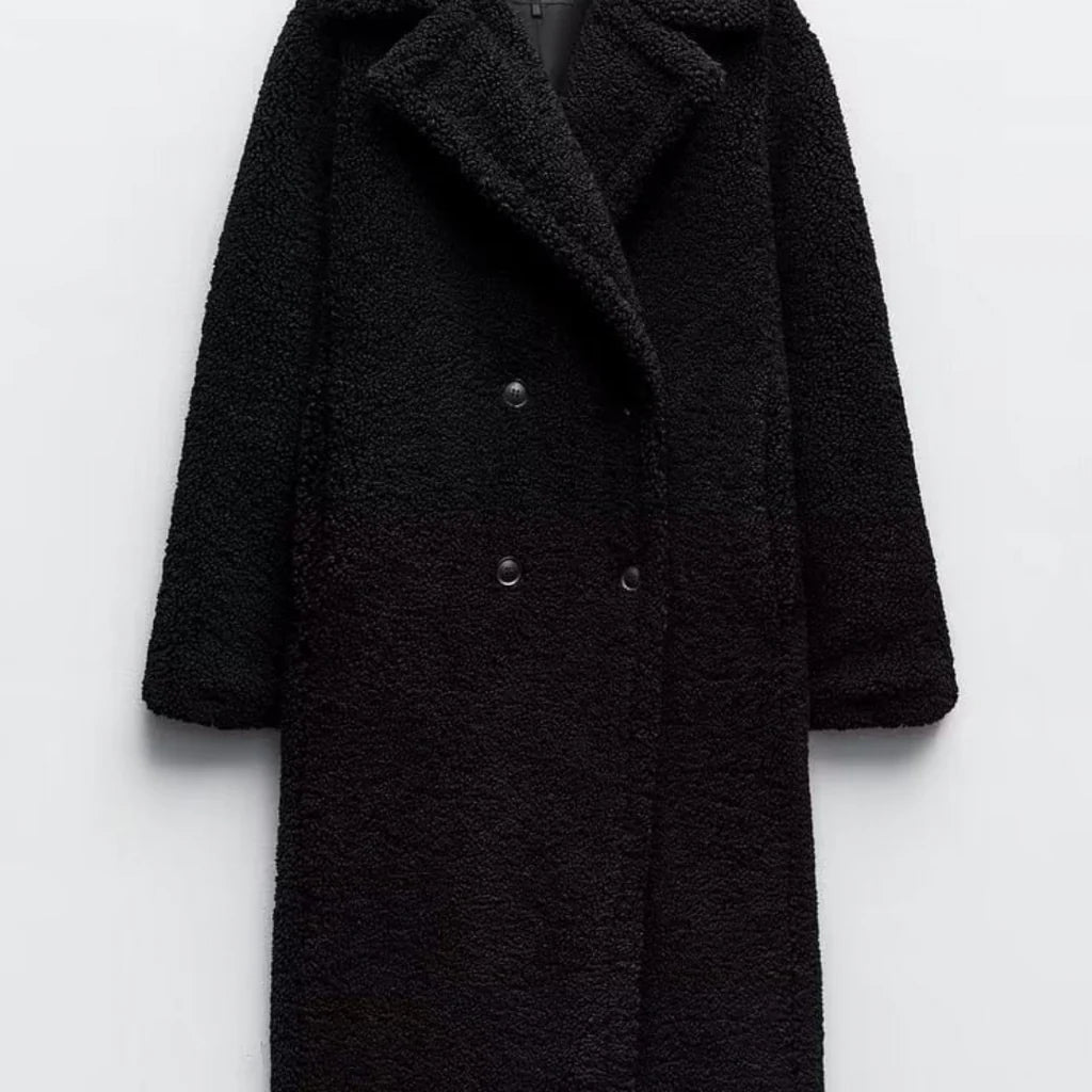 Women's Long Winter Warm Trench Coat