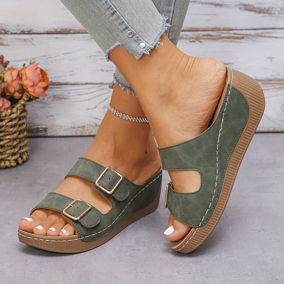 Orthopedic Summer Wedge Sandals