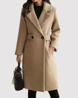 Classy Long Trench Coat with Belt
