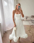 Flowy A-Line Dress With Graceful Fit