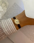 Lucca Leather Watch with Timeless Appeal