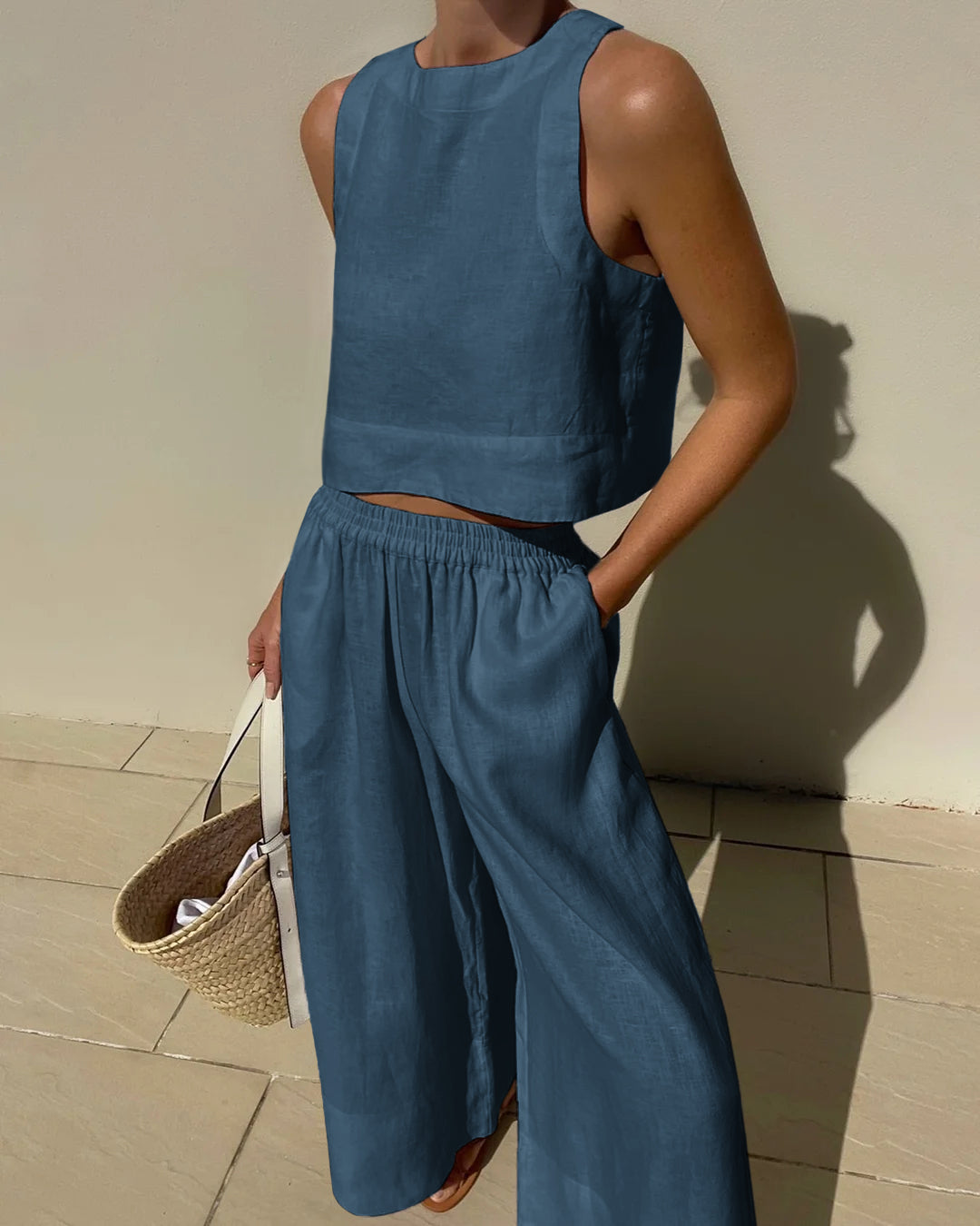 Classic Two Piece Set – Drapey, Elevated Essential for Workday Comfort and City Weekend Style
