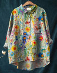 Peace Art Shirt with Hippie Vibe