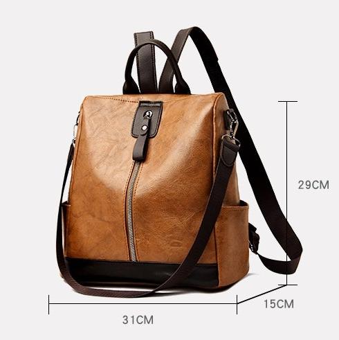 Stylish Leather Bag with Sleek Design
