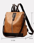 Stylish Leather Bag with Sleek Design