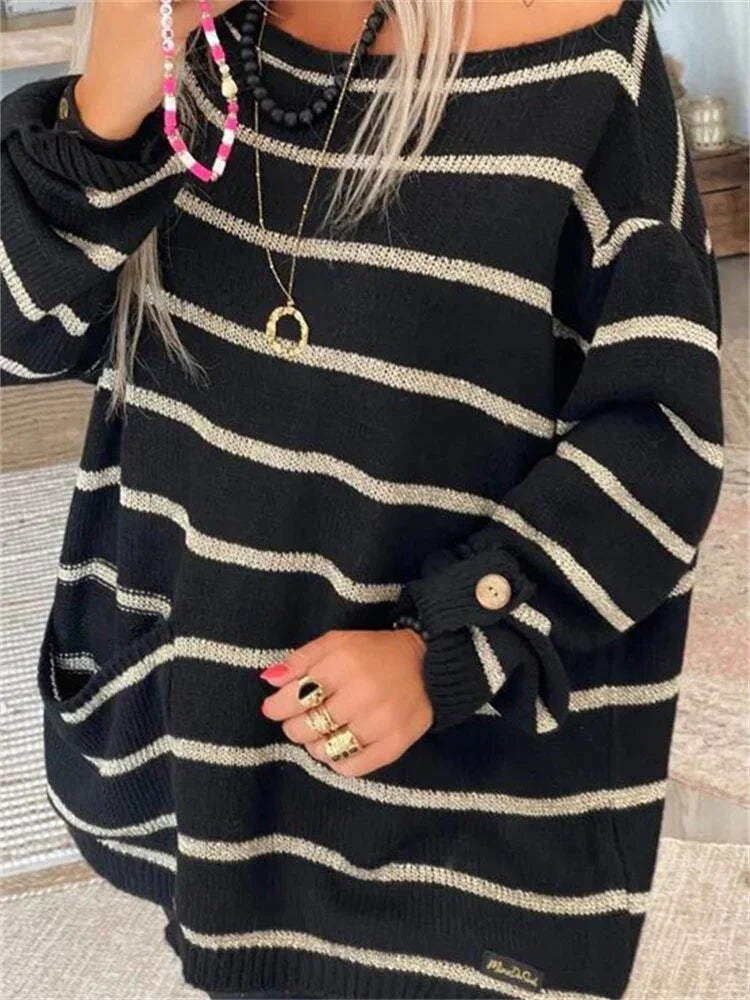 Zia Soft Textured Knit Sweater