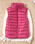 Waterproof Vest with White Duck Down