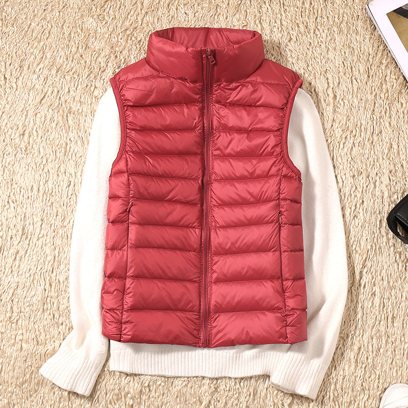 Waterproof Vest with White Duck Down