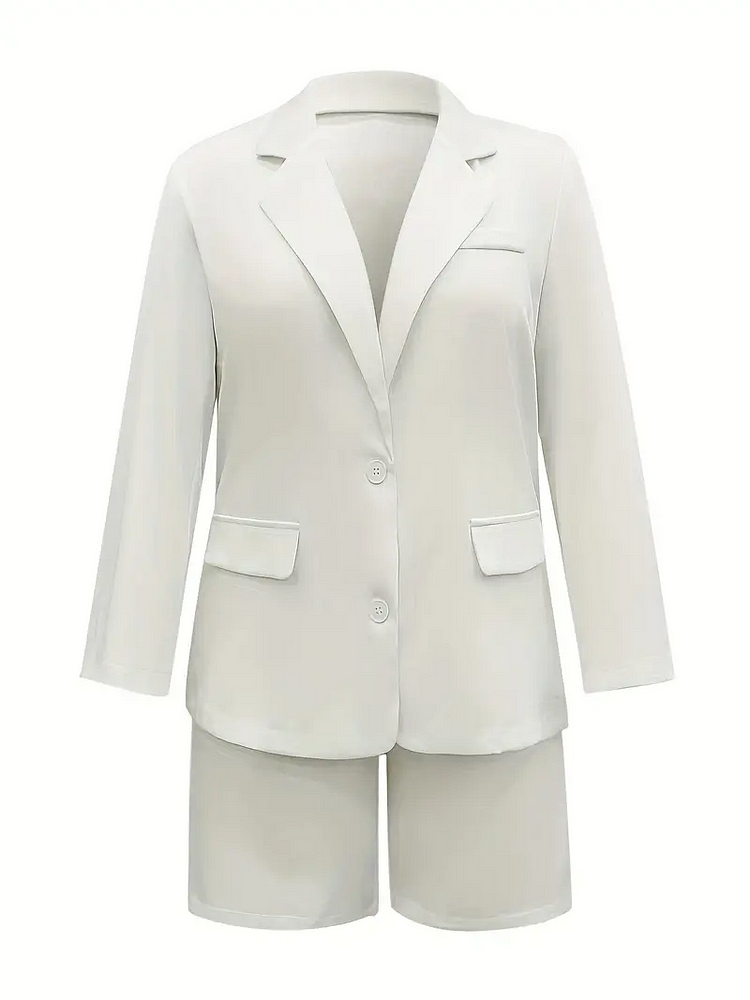 Casual Long Sleeve Two-Piece Set