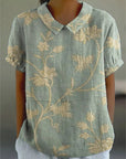Lightweight Floral Print Shirt