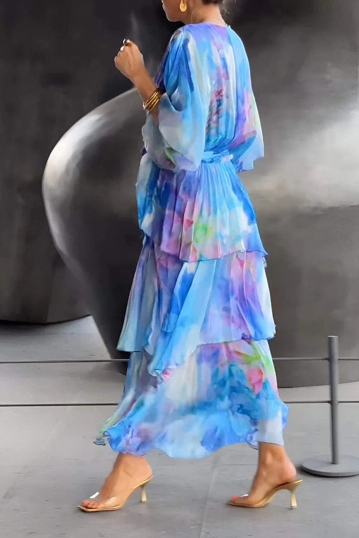 Elegant bohemian long dress