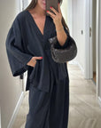 Comfortable V-Neck Casual Two-Piece Set