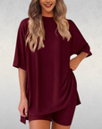 Trendy Matching Set with Modern Fit