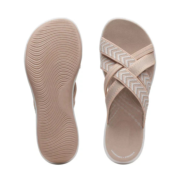 Elegant Supportive Sandals with Soft Fit