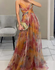 Feminine Sleeveless Maxi Dress For Women
