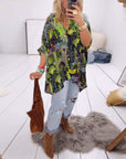 Loose Fashion Printed Top