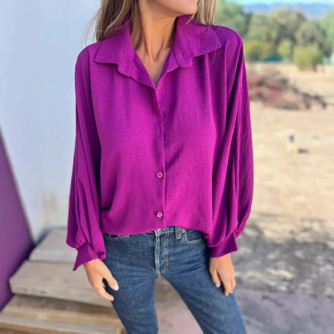 Stylish Oversized Blouse – Flowy, Lightweight & Effortless Fit for Elevated Everyday Looks