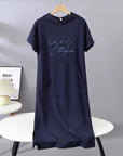 Relaxed Fit Pullover Hoodie Dress
