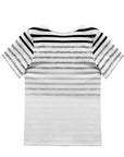 Striped Round Neck T-Shirt