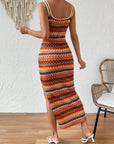 Sleek Ribbed Bodycon Knit Dress