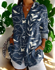 Flowy Blouse in Vintage Style
